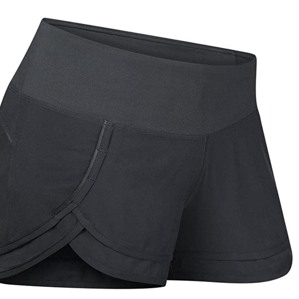 Black Athlarel Shorts - EUC